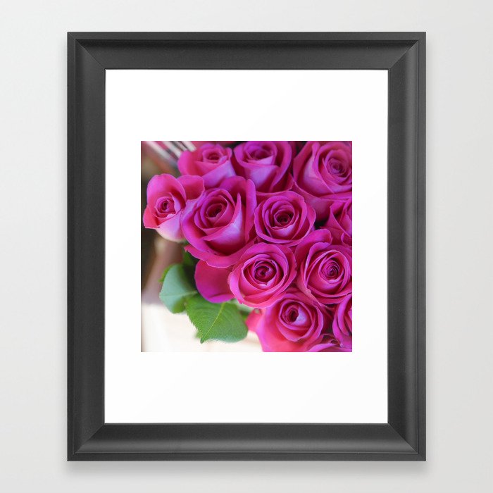 Roses Framed Art Print