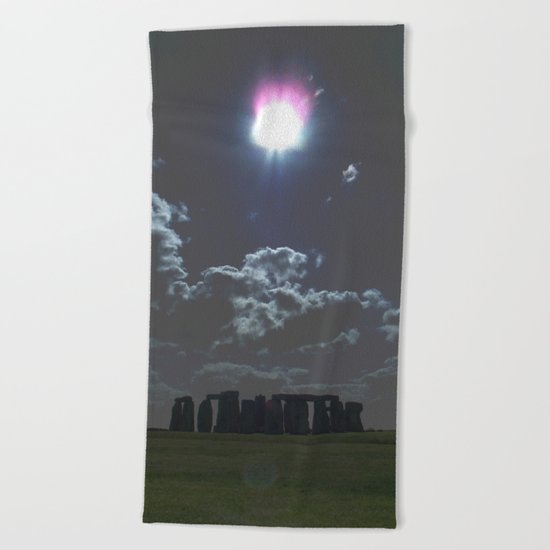 Stonehenge Beach Towel