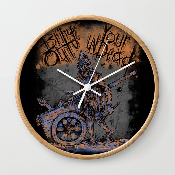 Bring Out Your Undead Wall Clock