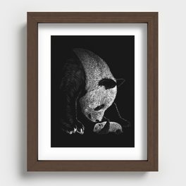 A MOTHER'S AFFECTION Recessed Framed Print