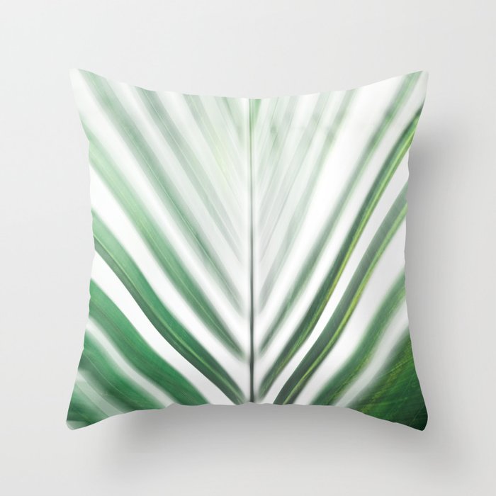 Motion Leaf Throw Pillow