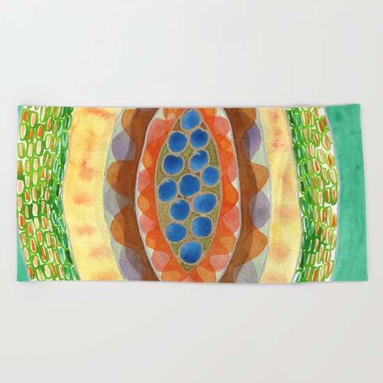 The Inner Beauty of a Fruit Beach Towel