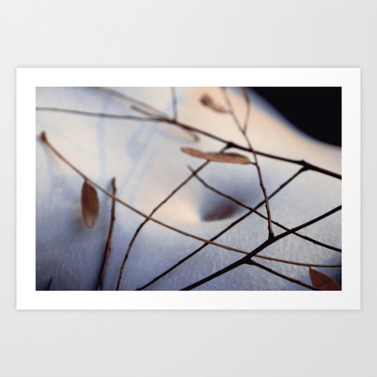 cold breeze Art Print