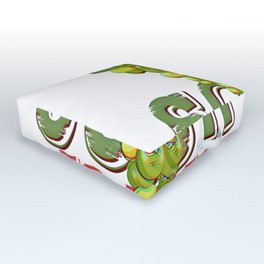 Sour Grapes Outdoor Floor Cushion