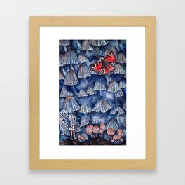 Fairy Inkcap Framed Art Print