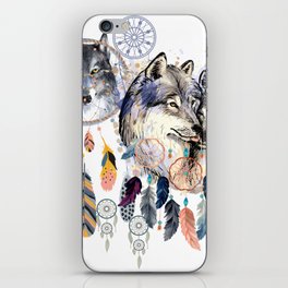 Wolves DreamCatchers iPhone Skin
