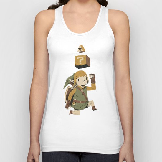 triforce power up Unisex Tank Top