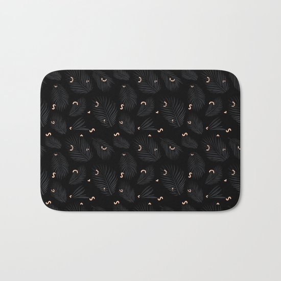 Ghostly Tropics Bath Mat
