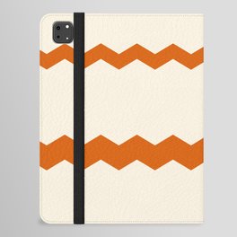 Abstraction_NATURE_RIVER_STREAM_WAVE_LINE_POP_ART_0420A iPad Folio Case