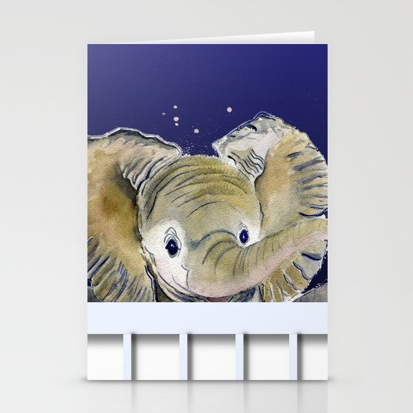 Hello Again! Baby Elephant Stationery Cards