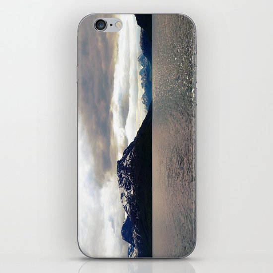 lyngen fjord panorama, norway. iPhone & iPod Skin