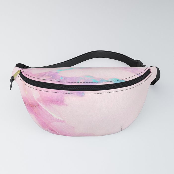 Pink iridescent fanny top pack