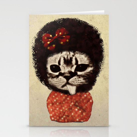 Cat (Pack-a-cat) Stationery Cards