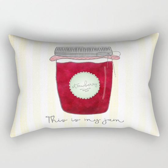 This is my jam Rectangular Pillow