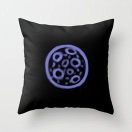 Blue Moon Throw Pillow