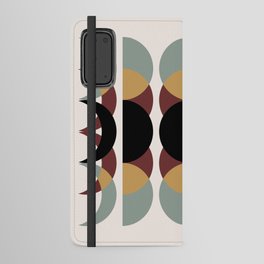 Moon Phases Abstract XII Android Wallet Case