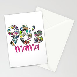 90's Mama Pink Stationery Card