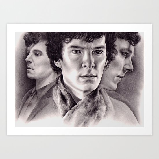 Sherlock Art Print