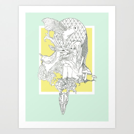 nurture Art Print