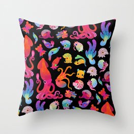 Cephalopod Throw Pillow