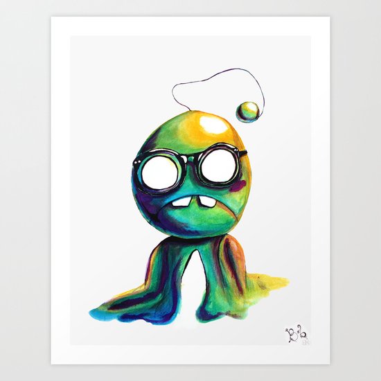 BOBsicle Art Print