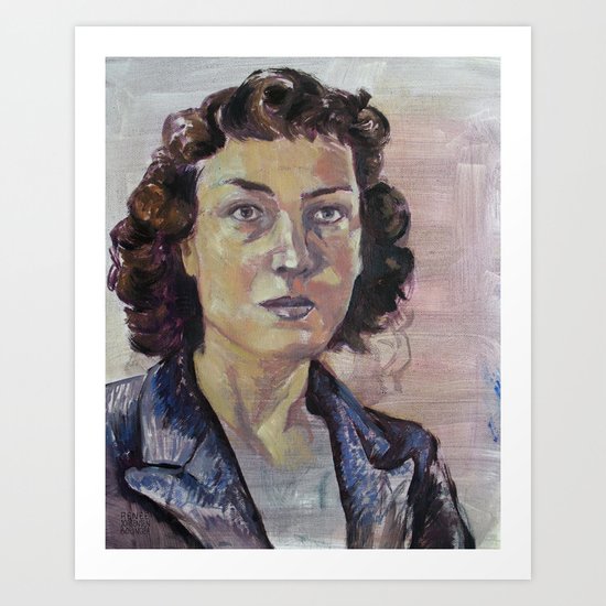 Philippa Foot Art Print