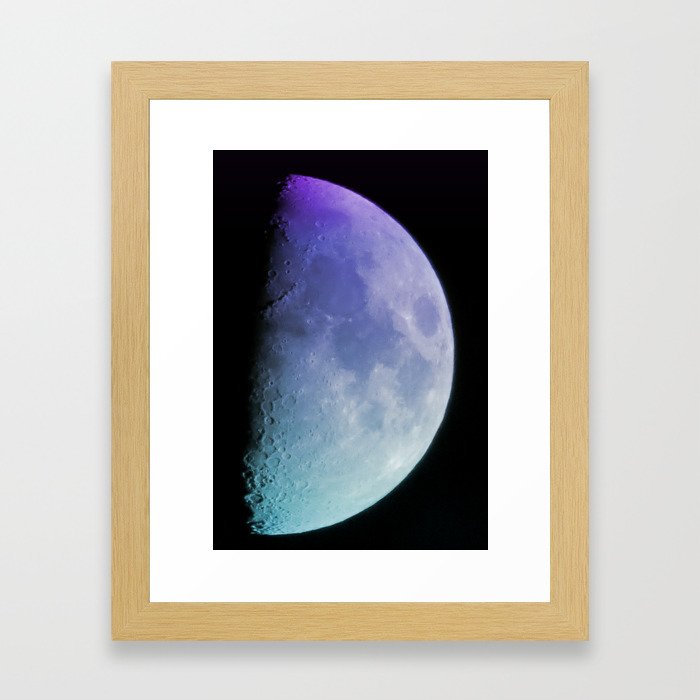 Blue Moon Framed Art Print