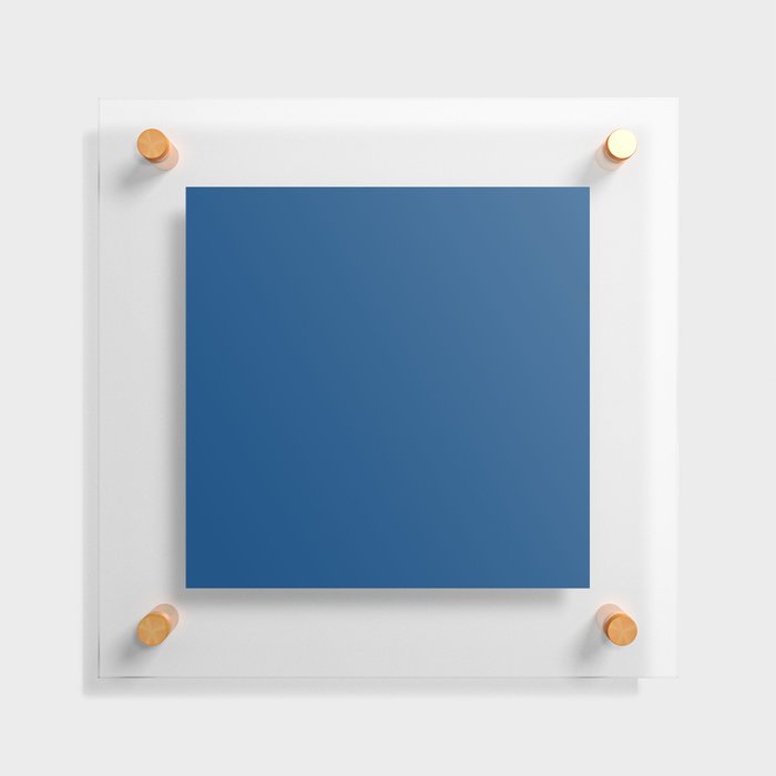 Classic Blue Pantone Color of the Year Floating Acrylic Print