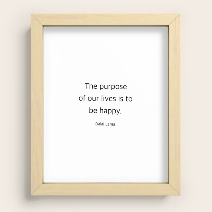 Recessed Framed Print