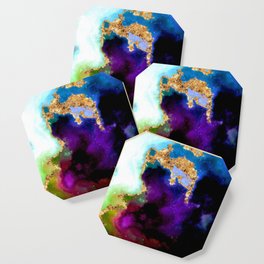 100 Starry Nebulas in Space 003 (Square) Coaster
