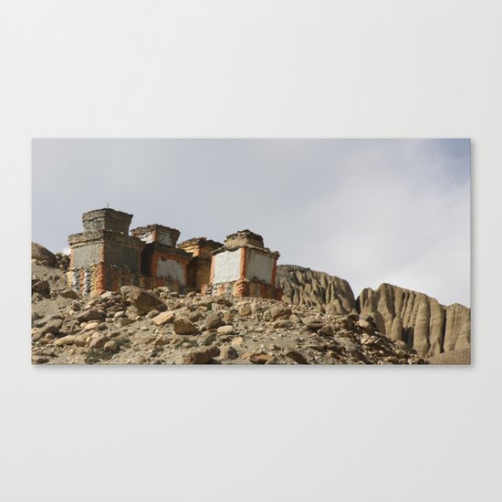 Ancient Chortens Canvas Print