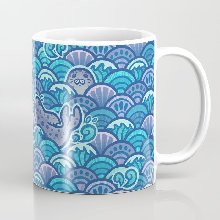 Seal Waves Coffee Mug