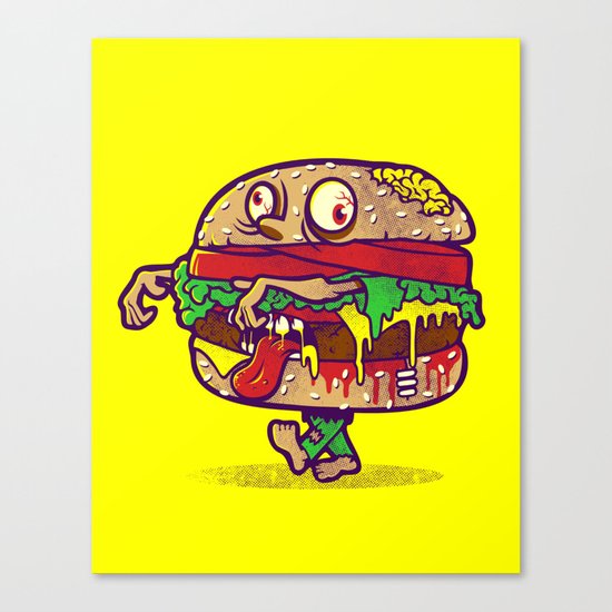 ZOMBURGER Canvas Print