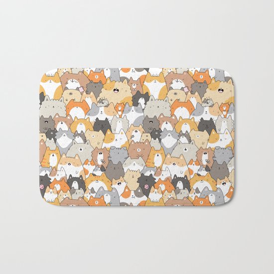 Cats, Kitties and a Spy Bath Mat
