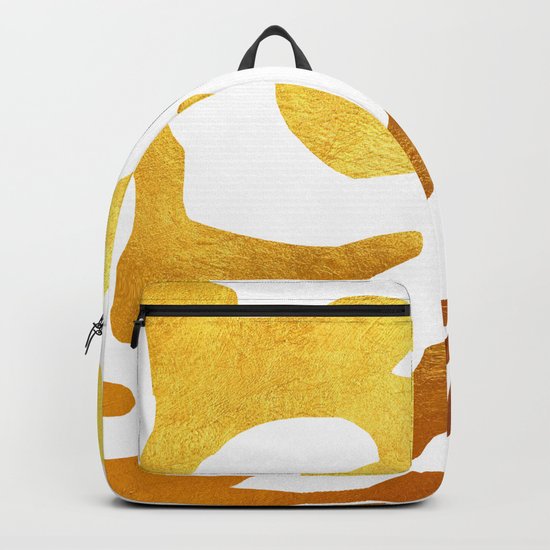 Golden Zebra Backpack