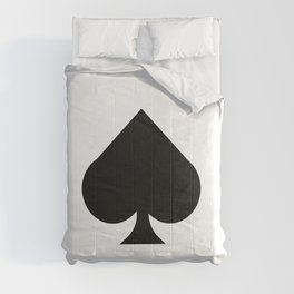 Spades (Card symbols) Comforter