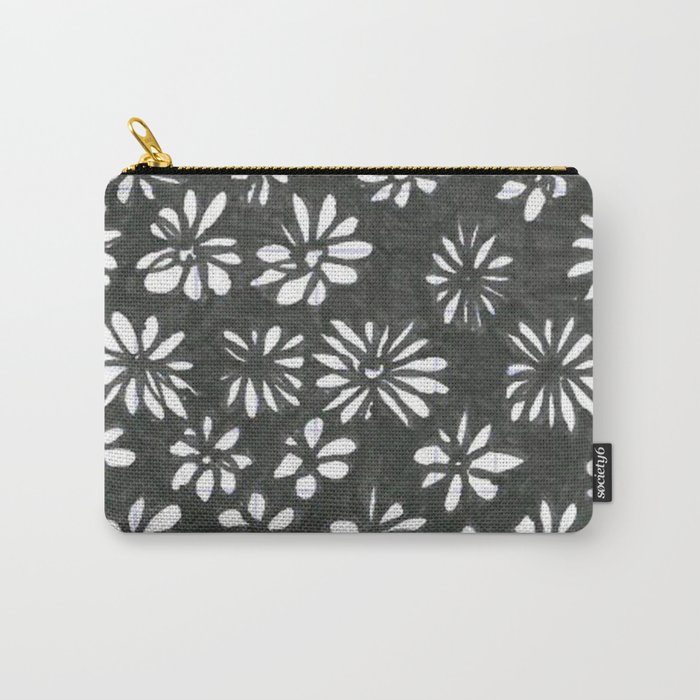 Spotting Petals Carry-All Pouch