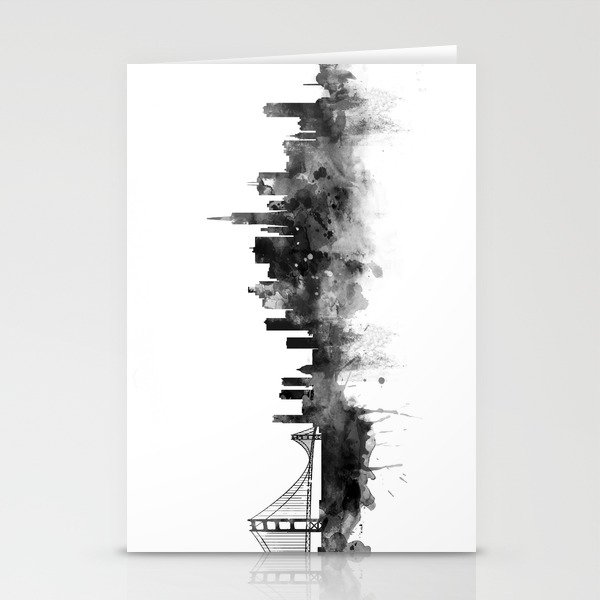 San Francisco Black and White Stationery Cards