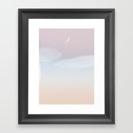 Moon... Framed Art Print