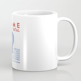 Shame May Be Fatal -- WPA Poster Coffee Mug