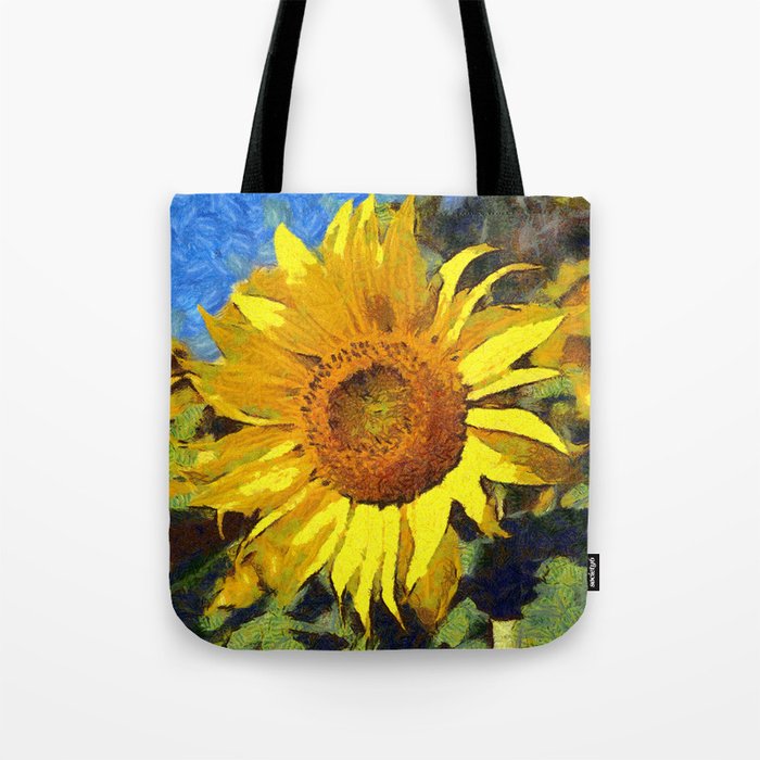 Summer Of Sunflowers Artistic Style Tote Bag