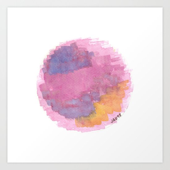 Watercolour 03 Art Print