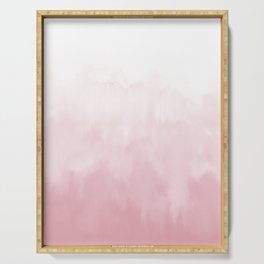 Pink watercolour Serving Tray