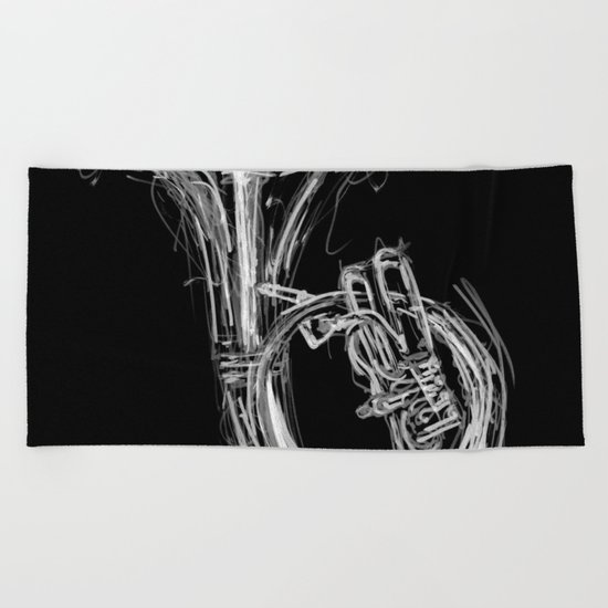 Sousaphone I Beach Towel
