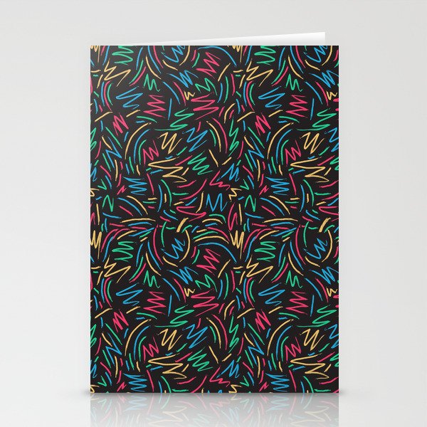 Tribe called pattern Stationery Cards