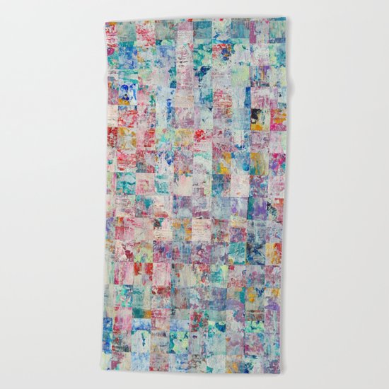 Abstract 136 Beach Towel