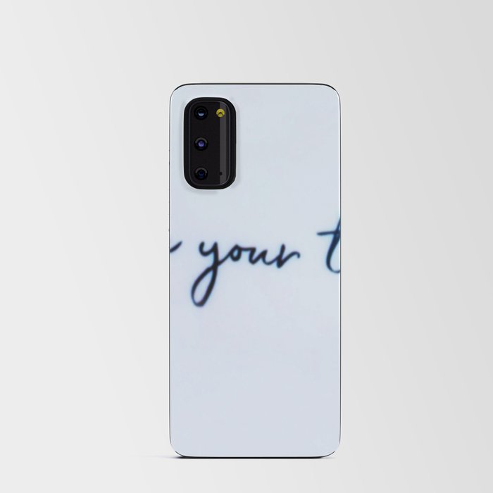 Take Your Time Android Card Case
