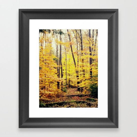 The Glow Framed Art Print