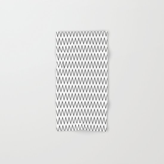 Minimalist Chevron Hand & Bath Towel