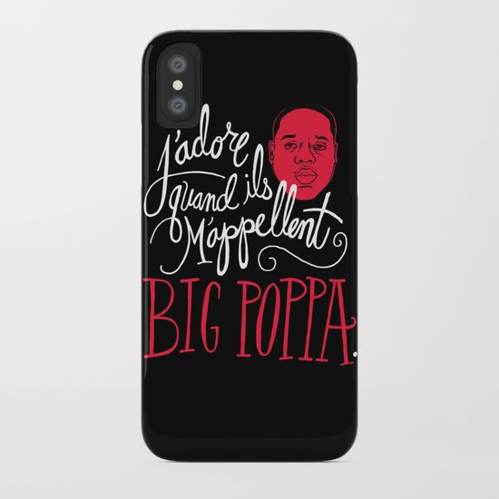 French Poppa iPhone Case